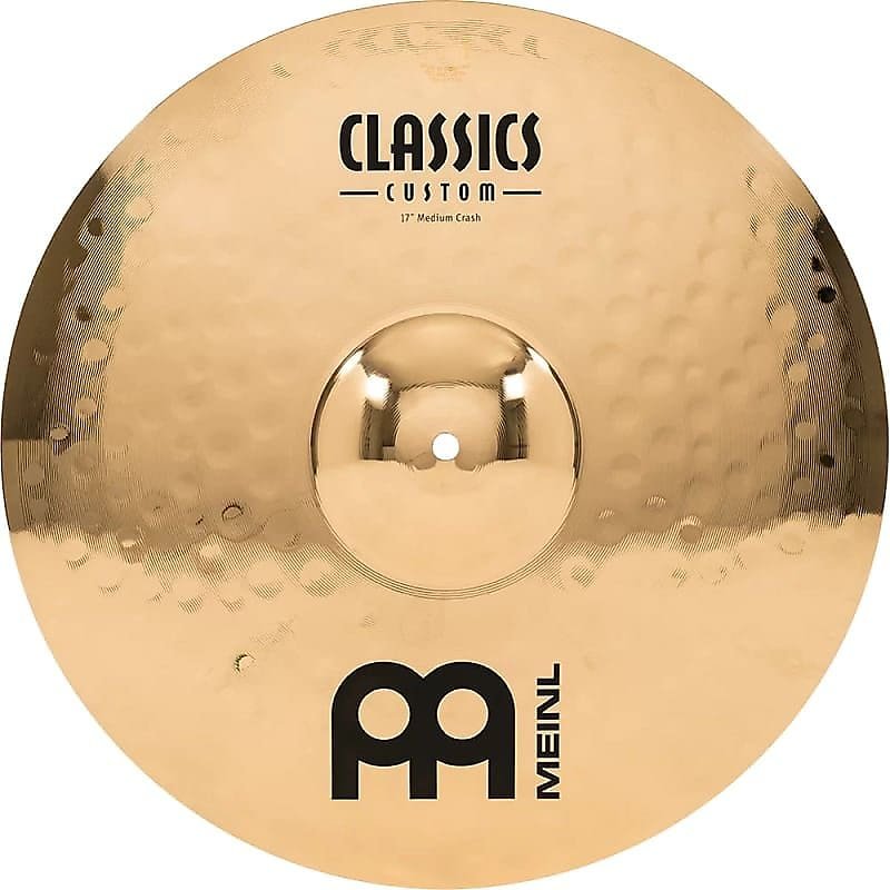 Platillo crash mediano de 17" Meinl Classics Custom Brilliant CC17MC-B